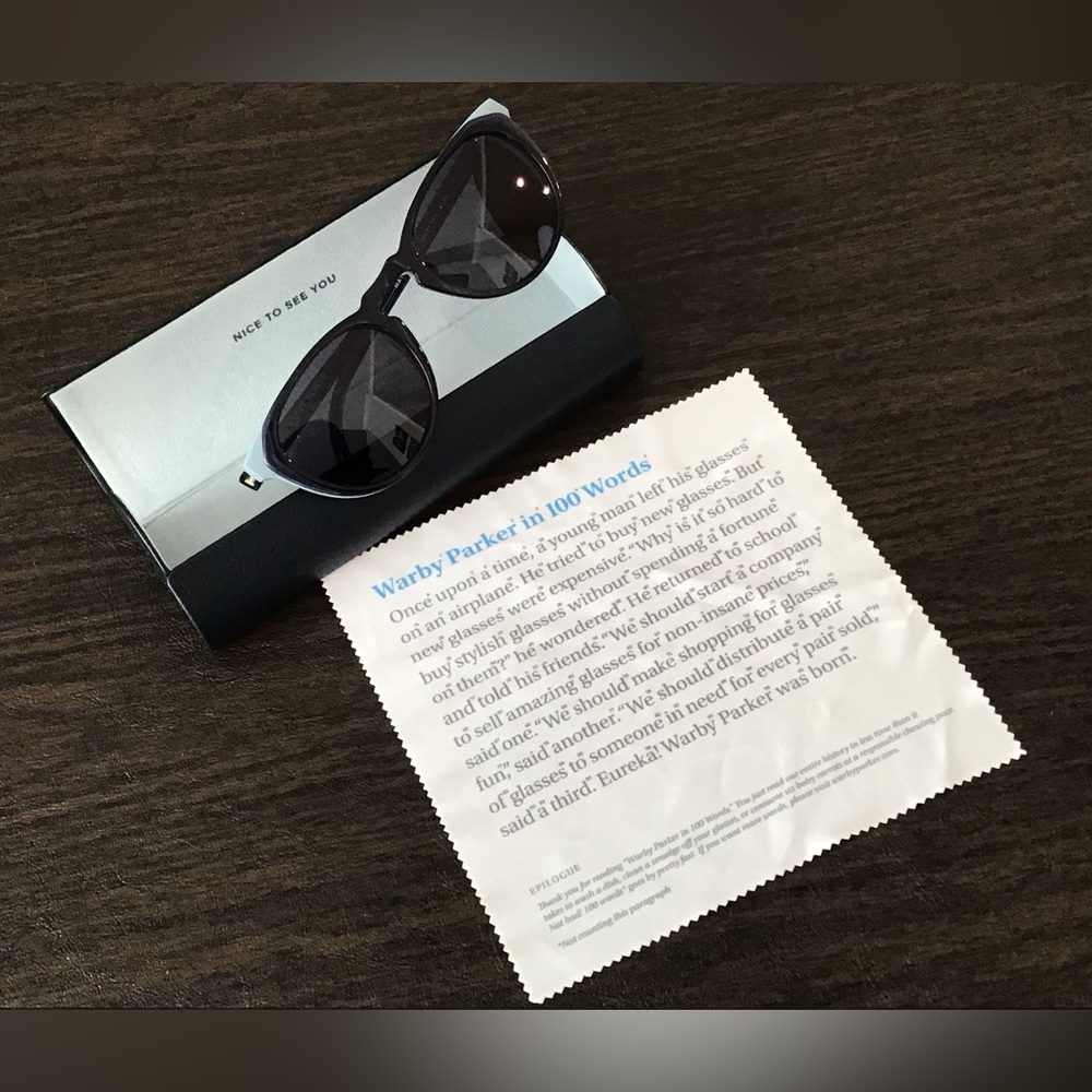 WARBY PARKER Mateo Two-tone Sunglasses. Barely used! - Picture 8 of 14